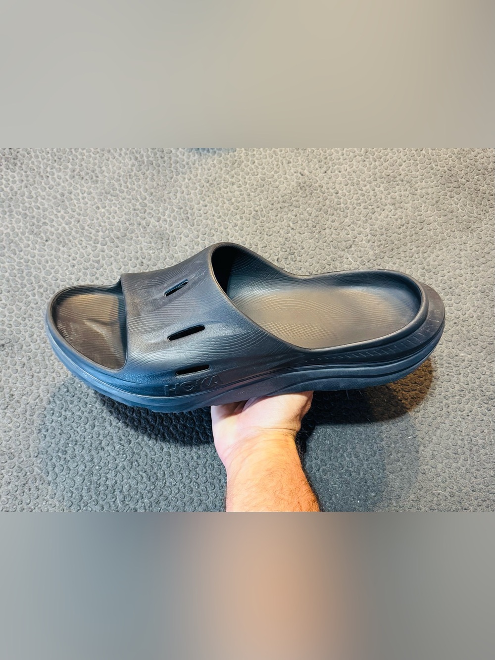 Hoka One One Ora Recovery Slide 3 ‘Black’ (Sz 14M)